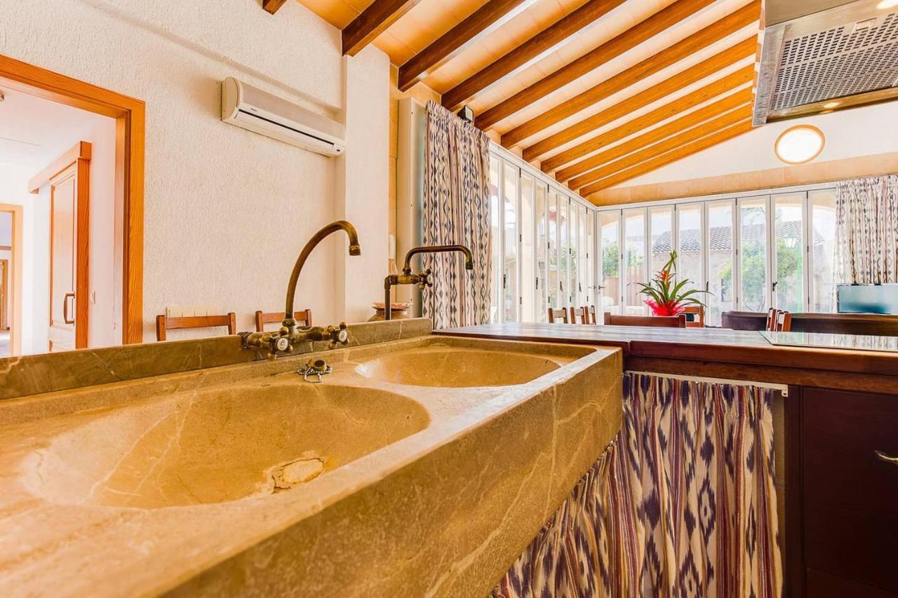 Вилла Ca Na Pessina,Con Piscina Privada Са-Побла Экстерьер фото