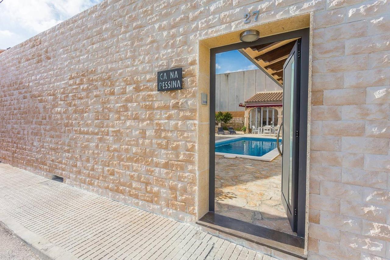Вилла Ca Na Pessina,Con Piscina Privada Са-Побла Экстерьер фото